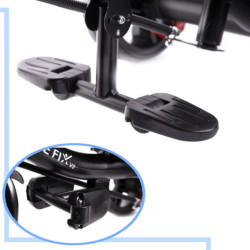 Trojkolka Fix Lite šedá