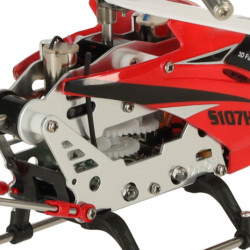 SYMA S107H RC vrtuľník 2,4 GHz RTF červený