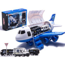 Lietadlo Transporter + 3 policajné autá