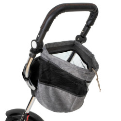 Trojkolka Fix V3 šedá