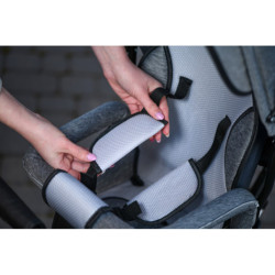 Trojkolka Fix V3 šedá