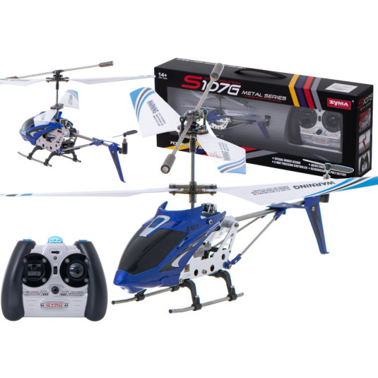 RC vrtuľník SYMA S107G modrý