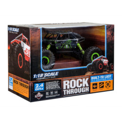 RC auto Rock Crawler 1:18  zelená