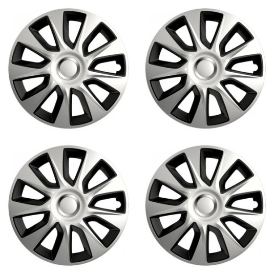 Puklice pre Škoda 16 STRATOS double colour