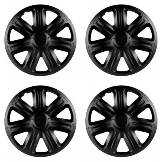 Puklice pre Škoda COMFORT BLACK 14- VERSACO