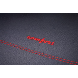 Poťahy pre AUDI A3 5dverová verzia 8L (1996-2003) Comfort (Alcantara) tmavo šedá (vyp)
