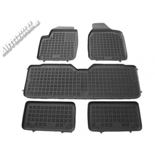 Gumené rohože FORD Galaxy 7 miestne (1995-2006) so zvýšeným okrajom
