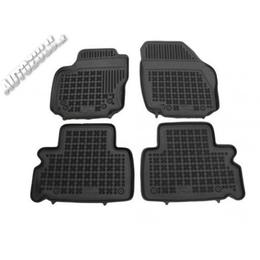 Gumené rohože FORD Galaxy ovál.fix (2006-2015) so zvýšeným okrajom