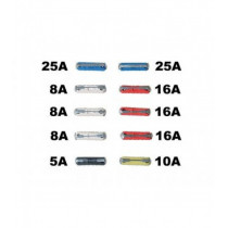 Poistky valcové sada 10ks