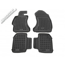 Gumené rohože SUBARU Impreza WRX (od 2012) so zvýšeným okrajom