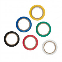 Izolačná páska farebná 6ks-15mm