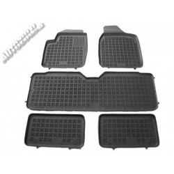 Gumené rohože VOLKSWAGEN Sharan 7 miestne (1995-2010) so zvýšeným okrajom