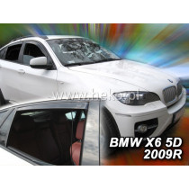Deflektory BMW X6 E71 5D (+zadné) (2008-2014)