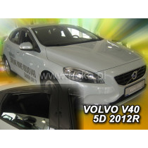 Deflektory VOLVO V40 5D (+zadné) (od 2012)