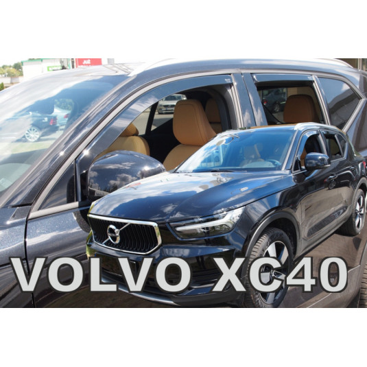 Deflektory VOLVO XC40 5D (+zadné) (od 2018)