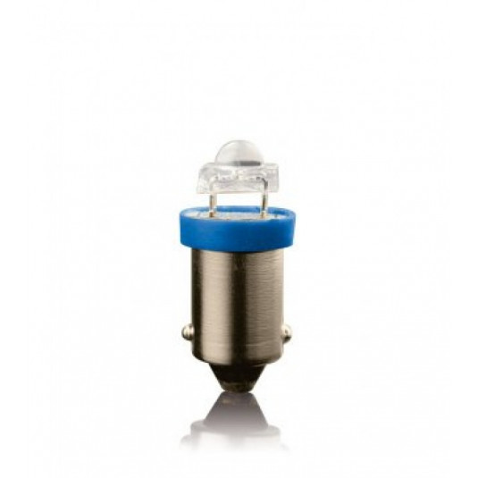 Led žiarovky 1led 12V BA9S modrá (2ks)