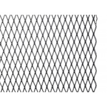 Hliníková mriežka čierna, oko 4x13mm