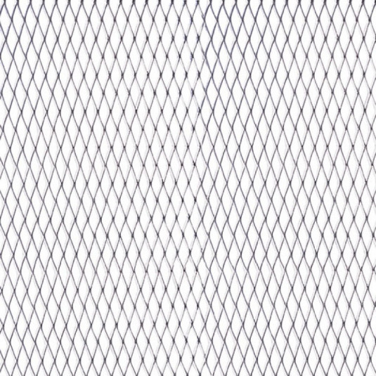 Hliníková mriežka strieborná, oko 4x13mm