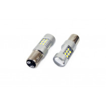 Žiarovky LED CANBUS 24SMD 3030 1157 (P21/5W) White 12V/24V (2ks)