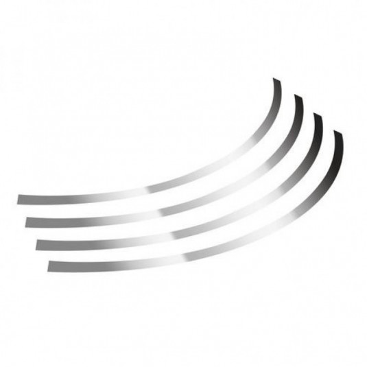 Farebný lem 17"-20" diskov, chróm