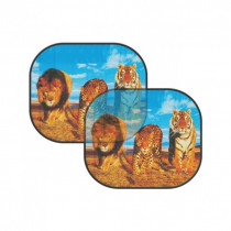 Slnečná clona na bočné okno ŠELMY 2ks