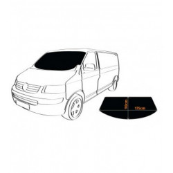 Clona proti námraze 175x90cm - čierna