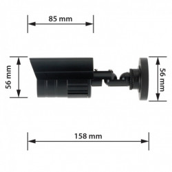 Atrapa bezpečnostnej kamery 2xAA V3