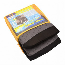 Poťahy sedadiel sada 9ks POLY šede AIRBAG