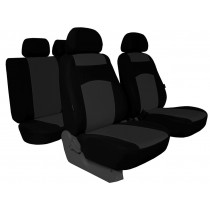 Autopoťahy Classic plus sivo-čierne (frote-textil)