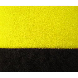 Autopoťahy Elegance žlto-čierne (velour-velour)