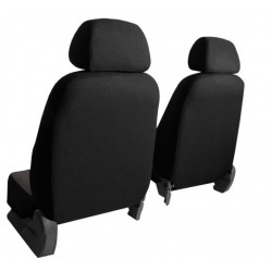 Autopoťahy Elegance žlto-čierne (velour-velour)