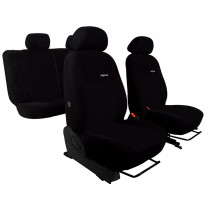 Autopoťahy Elegance čierno-čierne (velour-velour)