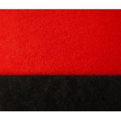 Autopoťahy Elegance ružovo-čierne (velour-velour)