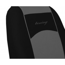 Autopoťahy Tuning 100% ružovo-čierne (velour-textil)