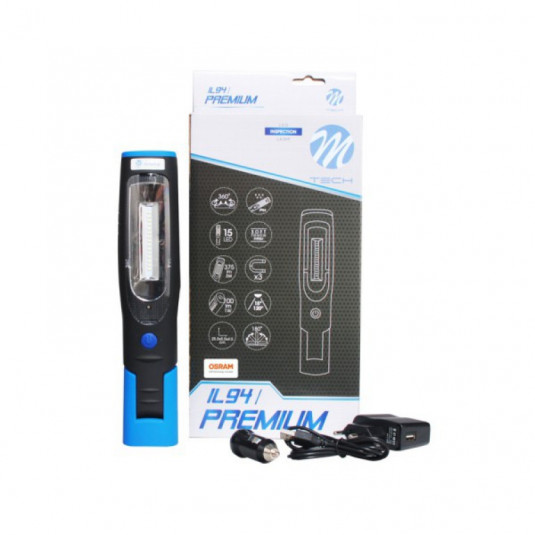 Montážna LED lampa PREMIUM 15SMD OSRAM