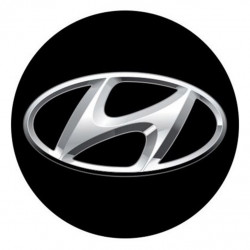 Samolepky živicové 3D HYUNDAI 4ks
