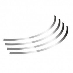 Farebný lem 17"-20" diskov, chróm