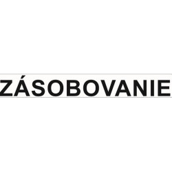 Samolepka zásobovanie