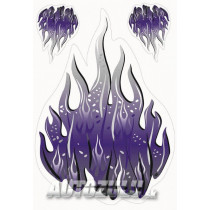 Samolepka "Plamene set"