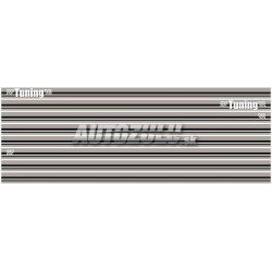 Samolepka na bok auta tuning sivá