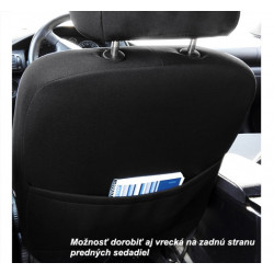Poťahy pre AUDI A4 S-LINE (recaro sedačky) combi B6 (2000-2006) Exclusive Alcantara (Alcantara-koža)