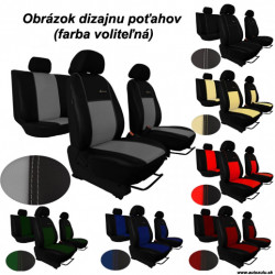 Poťahy pre HONDA JAZZ III (2008-2014) Exclusive Leather (koža)