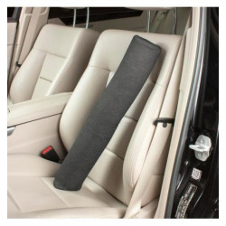 Univerzálny vankúš v tvare rolky z pamäťovej peny čierny