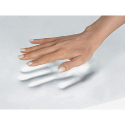 Bedrový vankúš z pamäťovej peny šedý -1ks