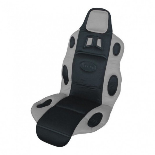 Auto poťah RACE čierno-šedý