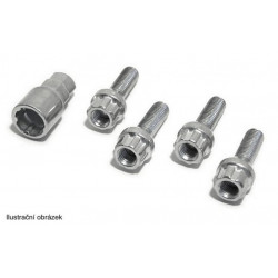 Poistné skrutky kolies B M12x1, 50x26mm kužeľové sedlo