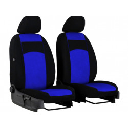 Predné autopoťahy Tuning 1+1 100% modré 2ks