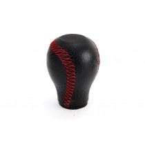 Hlavica radiacej páky kožená obyčajná – červená niť