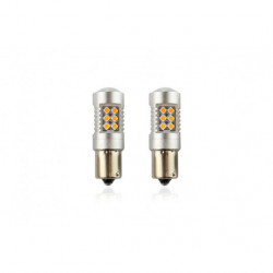 LED žiarovky CANBUS (P21W) 12V/24V oranžová
