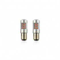 LED žiarovky CANBUS (P21/5W) 12V/24V červená
